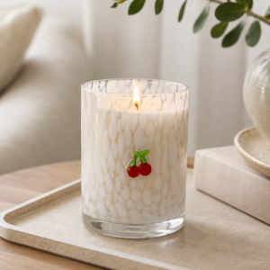Embossed Holiday-Motif Glass Candle Holder Collection - view 2