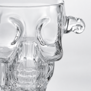 Sculptural Crystal Glass Tealight Holder - view 4