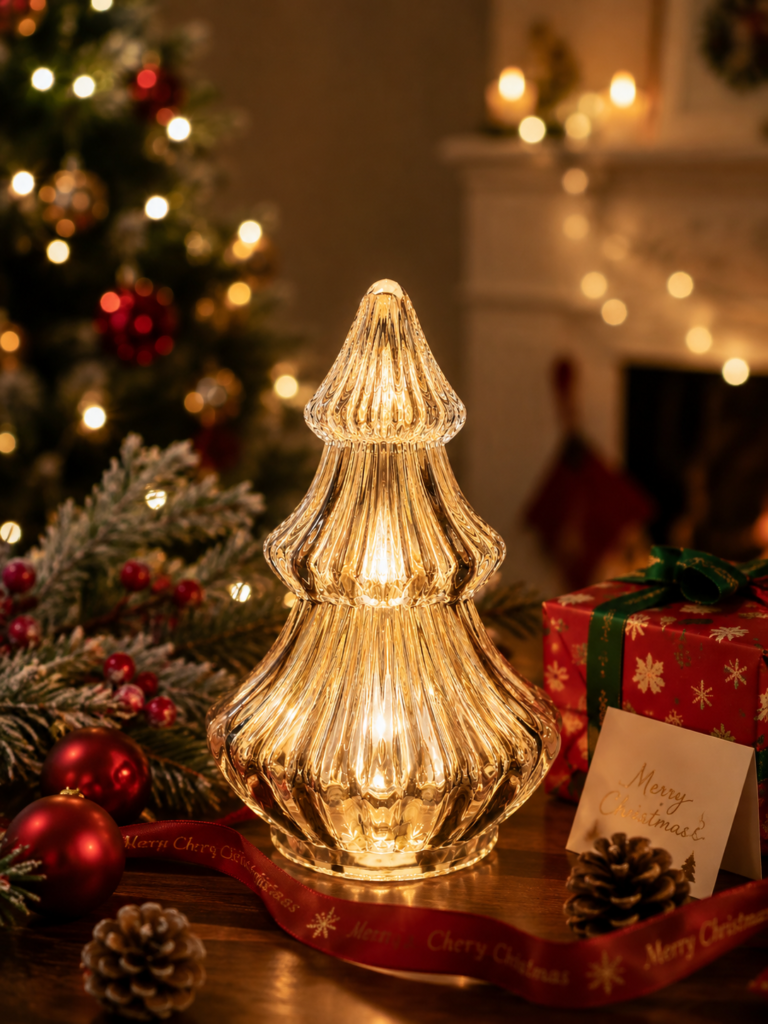 Crystal Gourd Glass Candle & Potpourri Holder - view 1