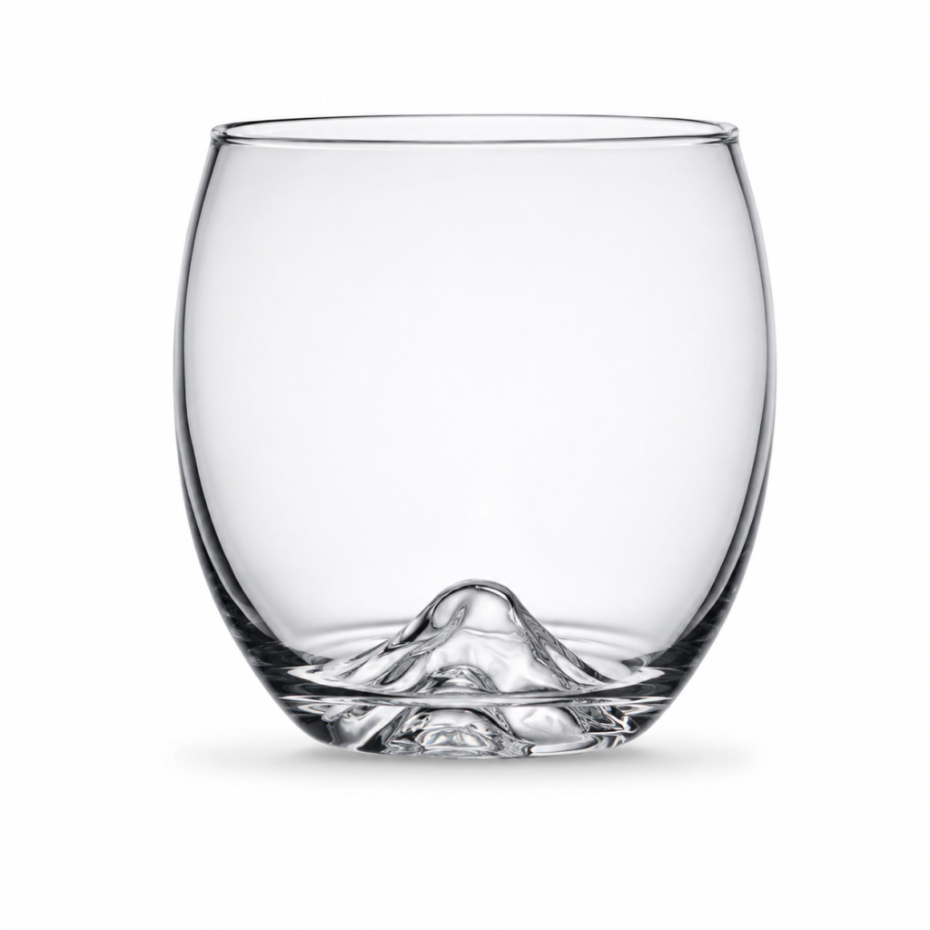 330ml Mountain Base Whiskey Glass – Premium Tumbler for Wholesale - view 1