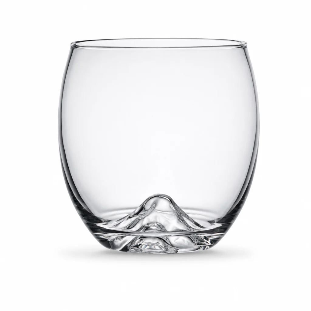 330ml Mountain Base Whiskey Glass – Premium Tumbler for Wholesale - view 1