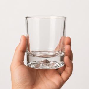 250ml Iceberg Base Whiskey Glass – Heavy Bottom Tumbler for Wholesale - view 5