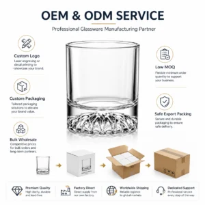 Custom Whiskey Glass Collection – Wholesale OEM/ODM - view 8