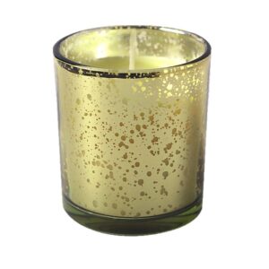 Crimson Silver-Rim Glass Candle Jar Set - view 10